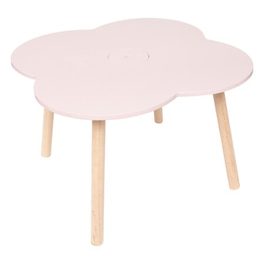 Bord blomma, rosa