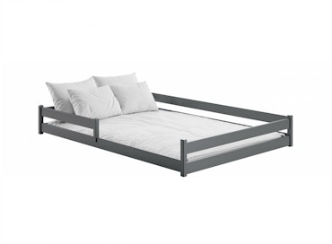 Stor juniorsäng Fiora 140x200 cm, antracit