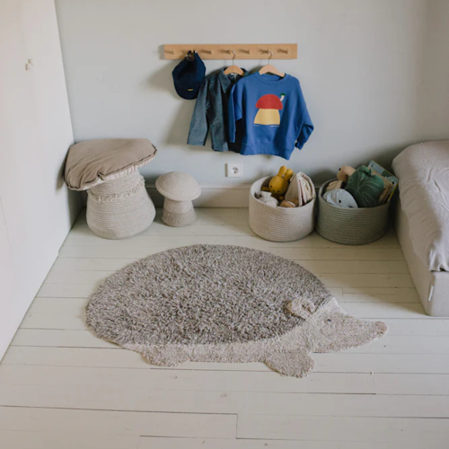 Lorena Canals, matta till barnrummet, igelkott