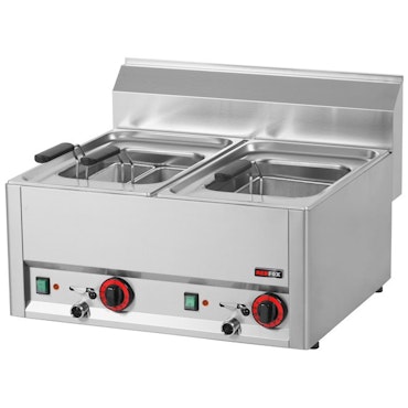 RM Gastro REDFOX 600 dubbel 8+8 liter VT60 EL 2x6kW