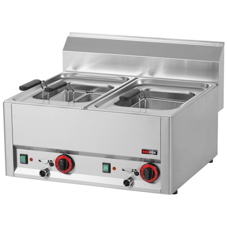 RM Gastro REDFOX 600 dubbel 8+8 liter VT60 EL 2x6kW