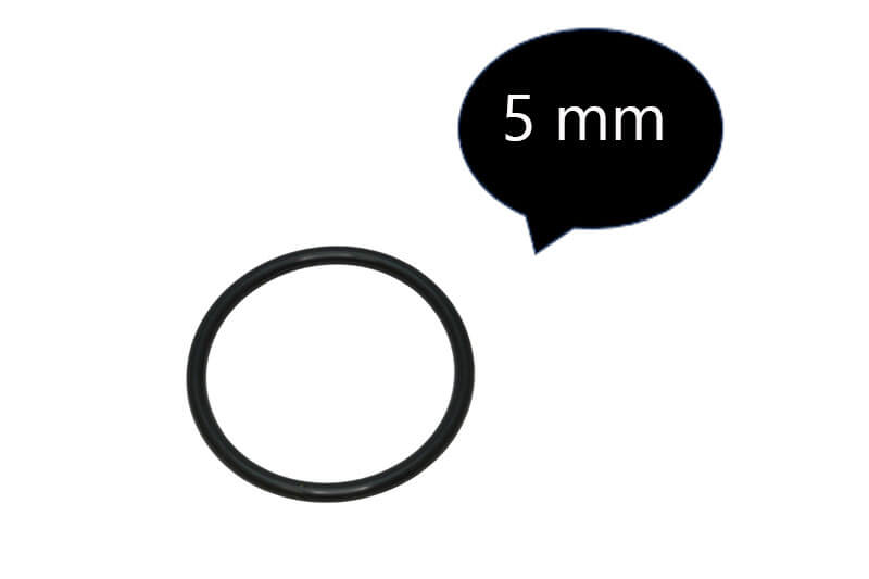 O-ring 5mm flera tjocklekar