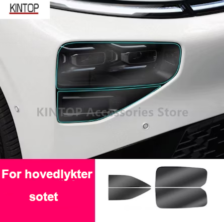 Sotet beskyttelsesfolie hovedlykter