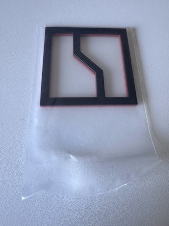 Sort/orange logo emblem