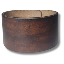 Armband, läder med hemlig text