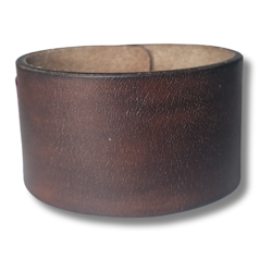 Armband, läder med hemlig text