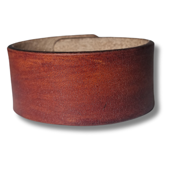 Armband, läder med hemlig text