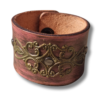Armband av ett gammalt skärp 104