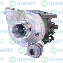 Melett turboaggregat Mazda 2.2L Diesel, motorkod SHY1 - Stora lågtrycksturbon