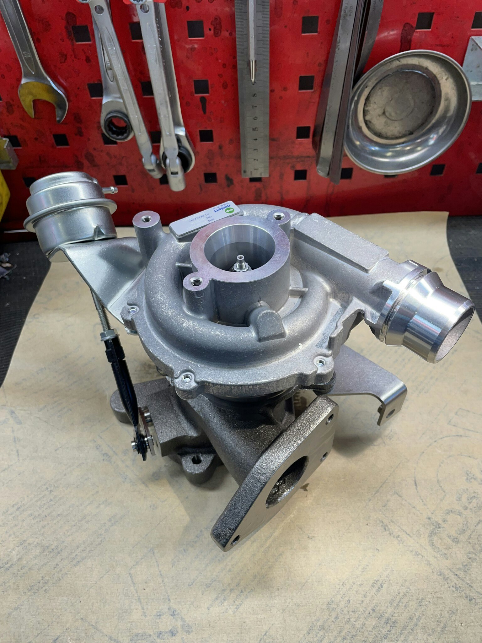Turbo fabriksny Melett original 2.3dCi motorn