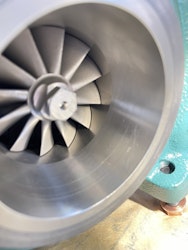 Turbo Volvo Penta 6497 -  Billet kompressorhjula och avgashus med rostfri hylsa.
