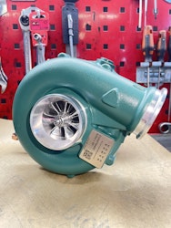 Turbo Volvo Penta 6497 -  Billet kompressorhjula och avgashus med rostfri hylsa.