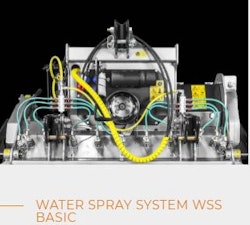 Water spray system WSS Basic for MTL-150
