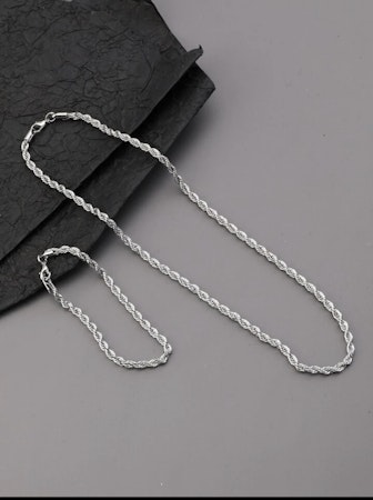 Halsband silver