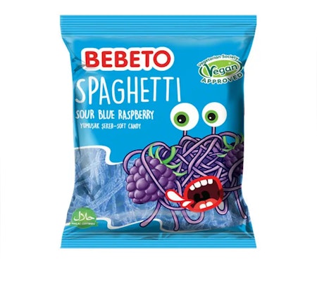 Bebeto Spaghetti Blue Raspberry