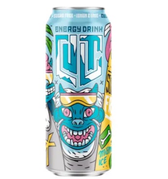 CULT ENERGY DRINK MIAMI ICE SUGAR FREE 500ml