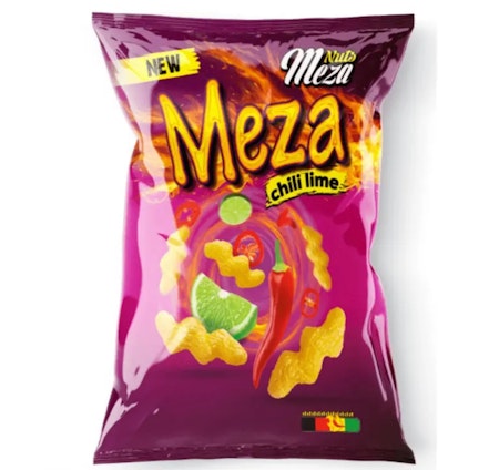 Meza Chips Chili & Lime 155g