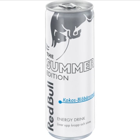 Red Bull White Ed. Kokos/Blåbär 25cl