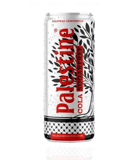 Palestina cola socker fri
