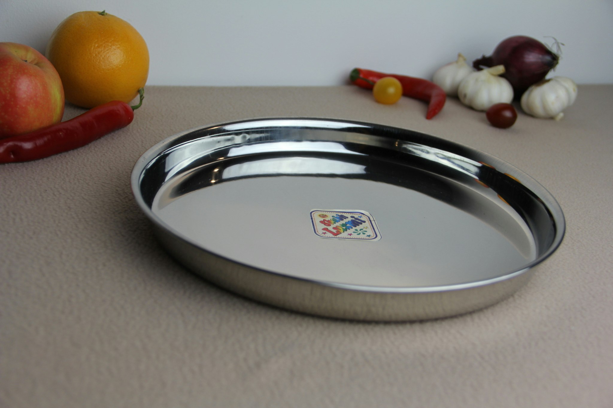 Stål Thali-Fat