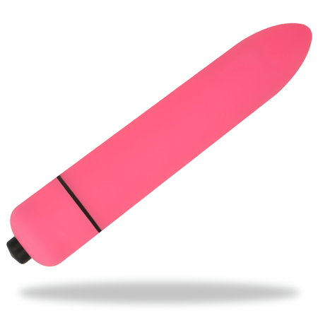 Ohmama Mini Vibrerande Bullet 9 cm – Rosa för Kompakt och Effektiv Stimulans