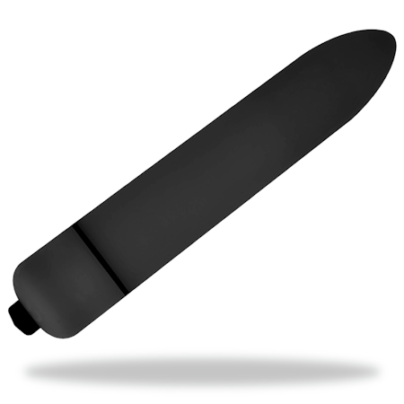 Ohmama Mini Vibrerande Bullet 9 cm – Svart för Kompakt och Stark Stimulans