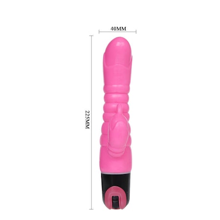 Baile G-Spot Vibrator Rosa 22,5 CM x 4 CM – Lång G-punktsvibrator för Precisa och Intensiva Stimuleringar