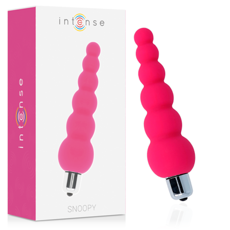 Intense Snoopy 7 Hastigheter Silikon Vibrator Rosa för Anpassningsbar och Ljuv Njutning