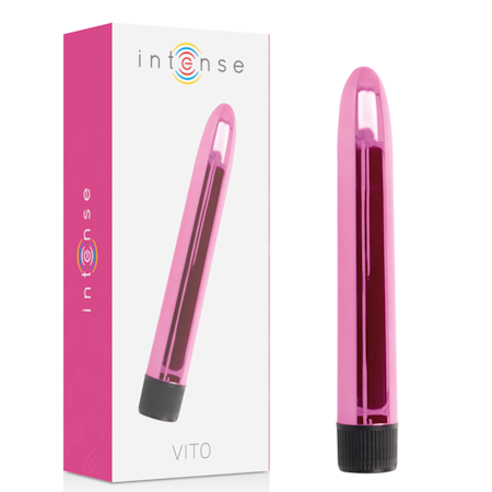 Intense Vito Vibrator Rosa 17 cm x 2,5 cm för Precisa och Effektiva Njutningsupplevelser