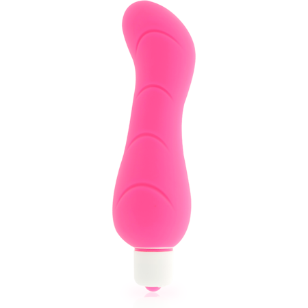 Dolce Vita G-Spot Rosa Silikon Vibrator – Mjuk och Effektiv G-punktsvibrator för Djup och Intensiv Stimulering