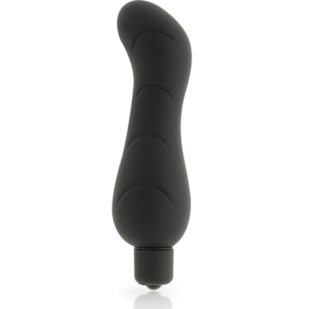 Dolce Vita G-Spot Svart Silikon Vibrator – Elegant och Effektiv G-punktsvibrator för Djup och Precist Njutning