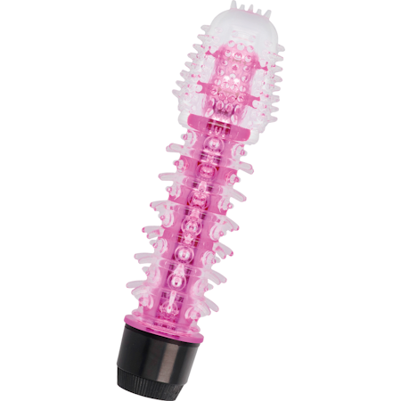 Glossy Axel Vibrator Rosa 14 cm för Kompakt och Intensiv Stimulans