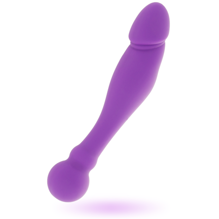 Intense Silikon Rick Dual Lila – Dual Stimulering med Realistisk Design för Intensiv Njutning och Långvarig Komfort – Perfekt för En Upplyftande Upplevelse!