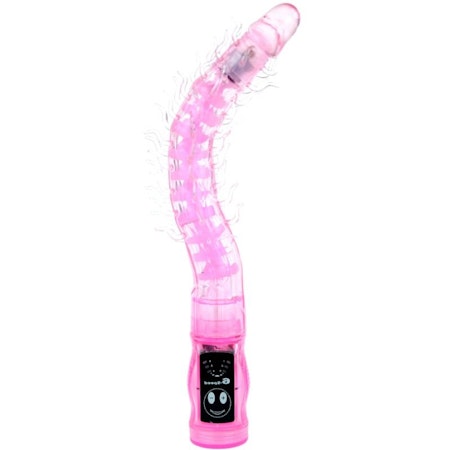 Snake Flexibel Vibrator Rosa för Anpassningsbar och Intensiv Stimulans