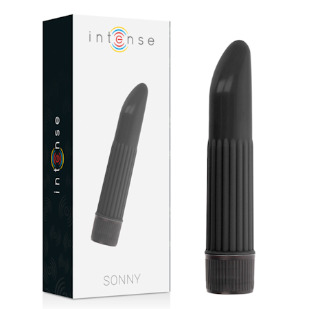 Intense Sonny Vibrator Svart för Effektiv och Precisionsstimulering