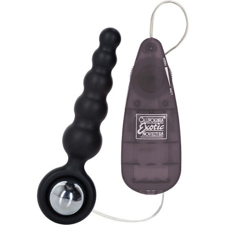 Calex Booty Vibrator Svart med Fjärrkontroll för Anpassningsbar och Intensiv Stimulans