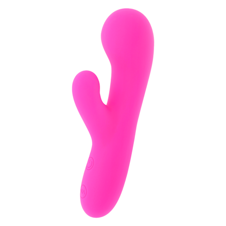 Moressa Jerry Premium Silikon G-Punkt Vibrator Laddbar Rosa – Högkvalitativ och Laddbar G-Punktsvibrator för Intensiv och Mjuk Stimulering