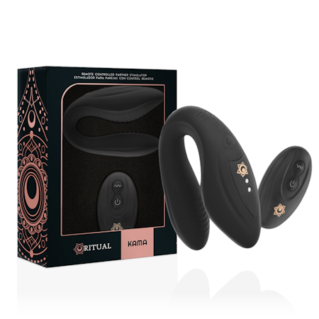 Rithual Kama Fjärrstyrd G-Punkt Vibrator Svart – Elegant och Kraftfull G-Punktsvibrator med Fjärrkontroll för Precist och Intimt Njutning
