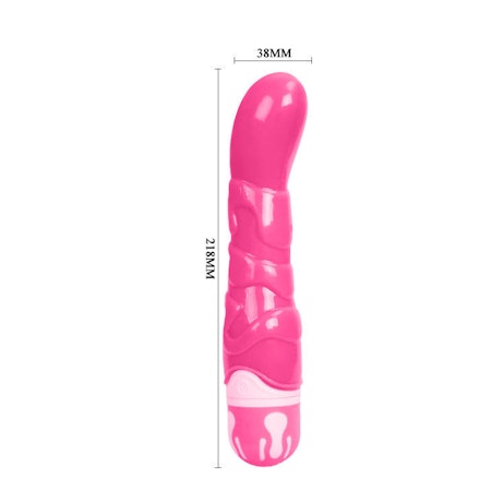 Baile G-Spot Vibrator Rosa 21,8 CM – Lång och Effektiv G-Punktsvibrator för Djup och Intensiv Stimulering