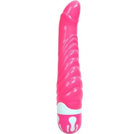 Baile The Realistic Cock Rosa G-Spot Vibrator – Realistisk G-Punktsvibrator i Rosa för Intensiv och Naturlig Stimulering