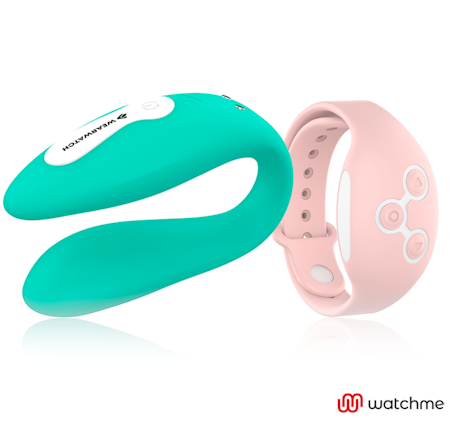 Wearwatch Dual Pleasure Trådlös Vibrator – Innovativ Trådlös Vibrator för Dubbel Stimulering och Njutning på Avstånd