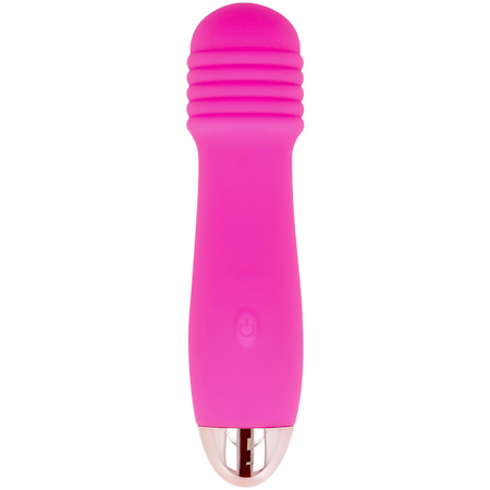 Dolce Vita Laddbar Vibrator 3 Rosa med 7 Hastigheter för Anpassningsbar och Intensiv Stimulans