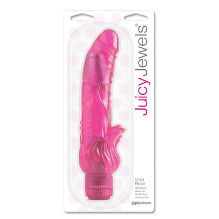 Juicy Jewels Vivid Rosa Vibrator för Elegant och Intensiv Stimulans