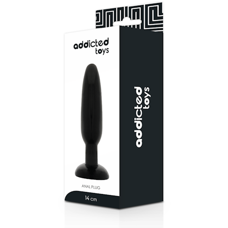 Addicted Toys analplugg – 14 cm buttplug för djup anal stimulans och intensiv njutning, perfekt för vana användare