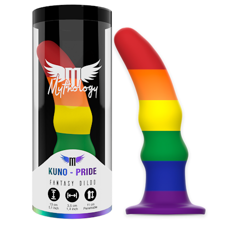 Mythology Kuno Pride Small Anal/Vaginal Dildo 3,5 cm Diameter för Precisionsstimulans