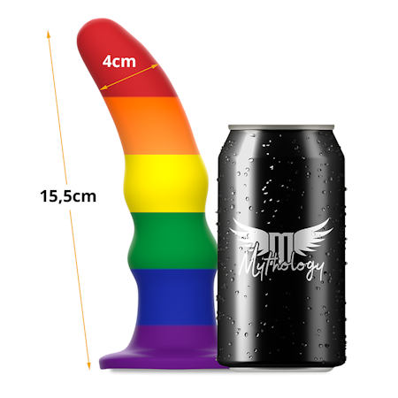 Mythology Kuno Pride Medium Anal/Vaginal Dildo 4 cm Diameter för Mångsidig Stimulans