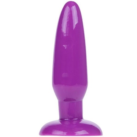 Small analplugg lila – 3 cm diameter för behaglig och nybörjarvänlig anal stimulans