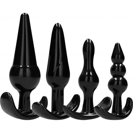 Analplugg Set Addicted Toys – 4 St i Olika Storlekar för Mångsidig Anal Stimulans och Utforskning