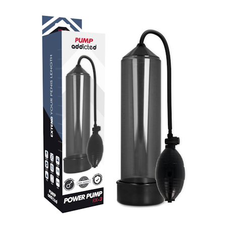 PENISPUMP PUMP ADDICTED RX3 SVART