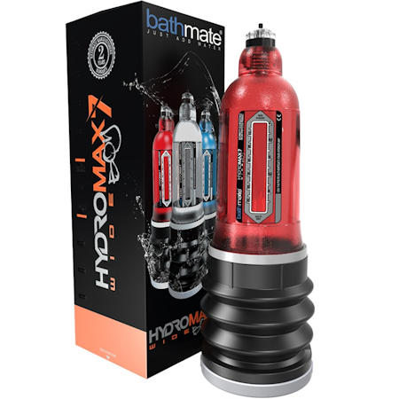 PENISPUMP BATHMATE HYDROMAX 7 (X30) WIDEBODY RÖD